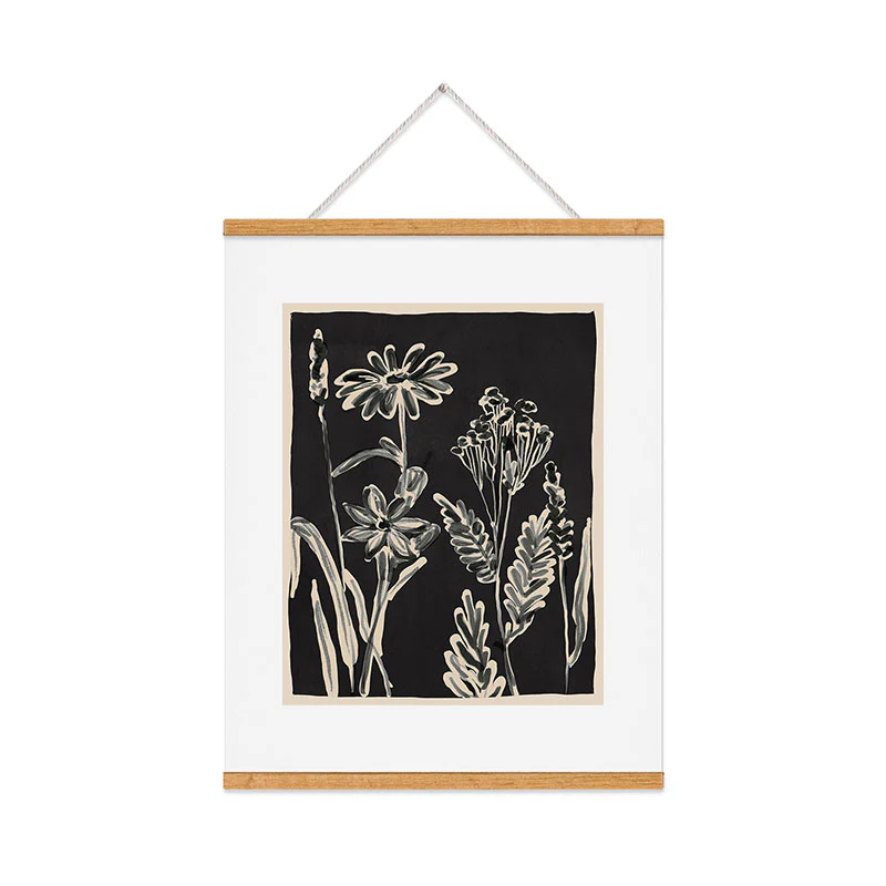 ThingDesign Minimalist wildflowers 3 Art Print - Image 34