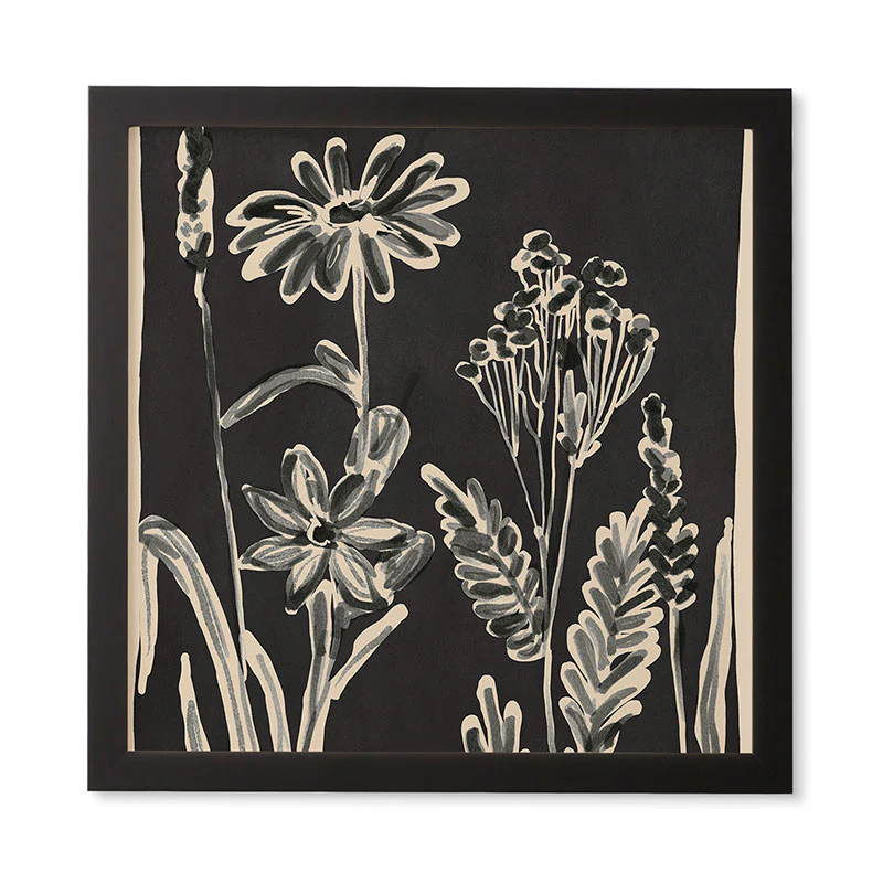 ThingDesign Minimalist wildflowers 3 Framed Wall Art - Image 9