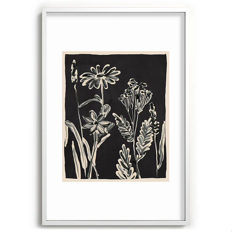 ThingDesign Minimalist wildflowers 3 Recessed Framing Rectangle - Image 27