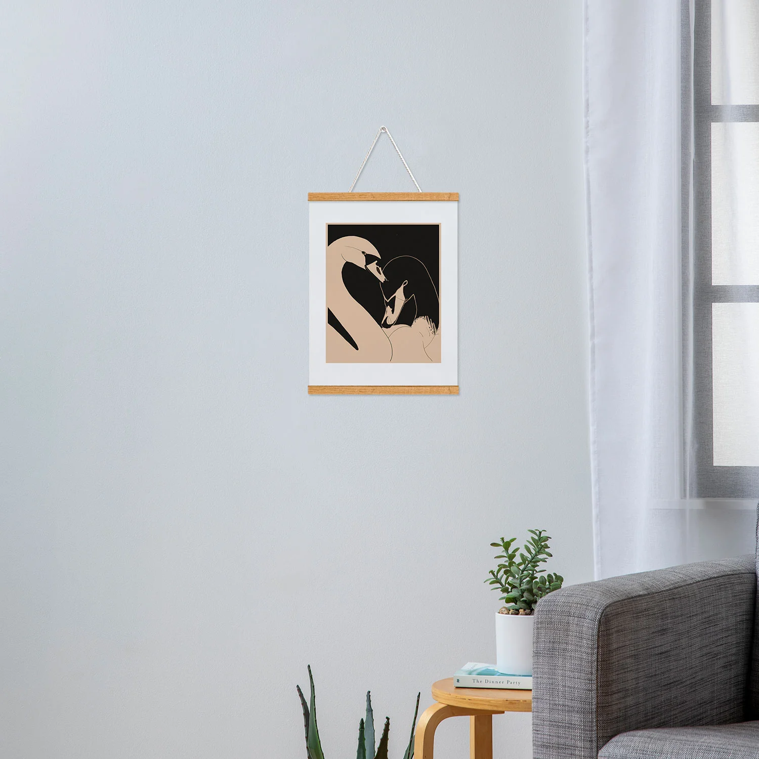 ThingDesign Two Swans I Art Print - Image 33