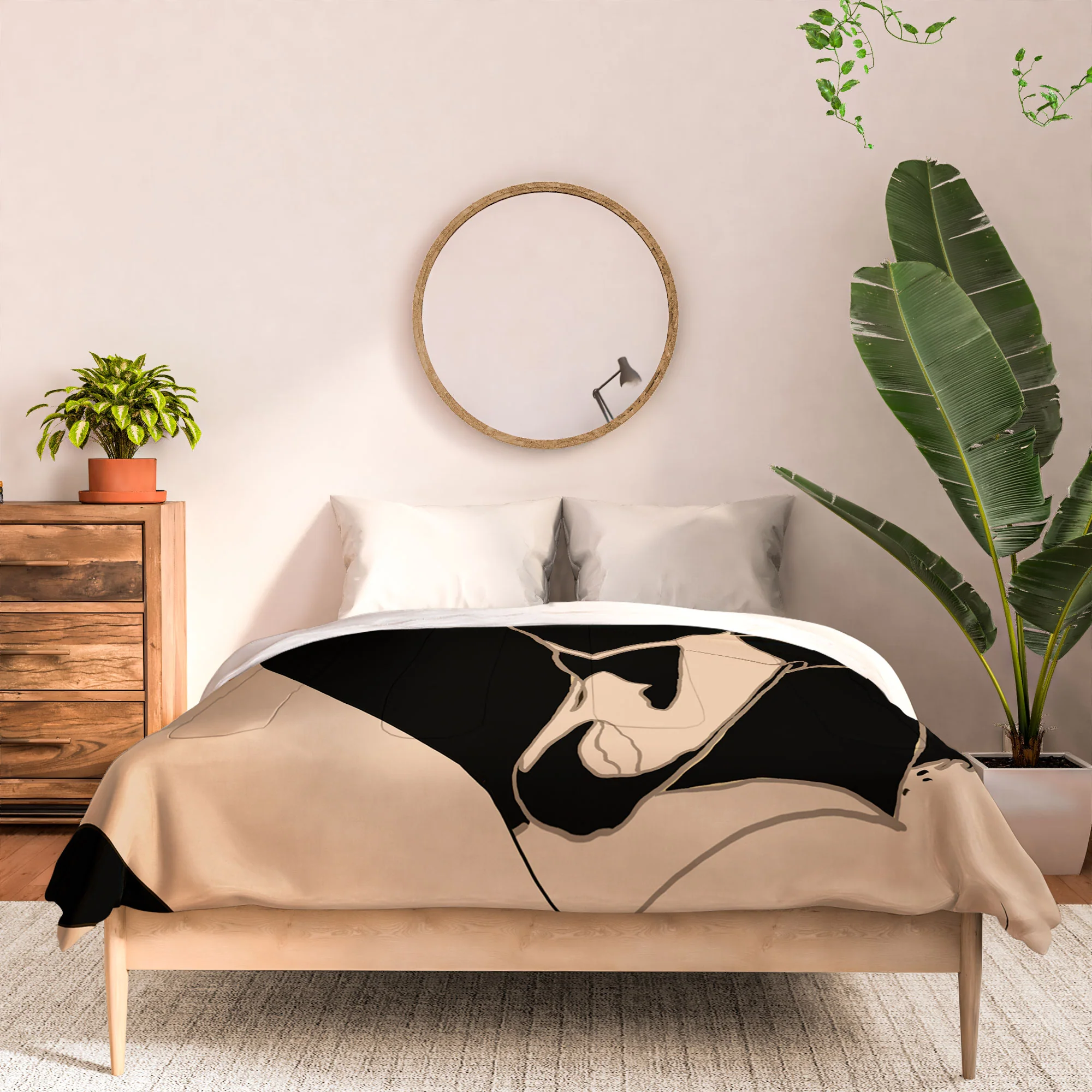 ThingDesign Two Swans I Comforter - Image 3