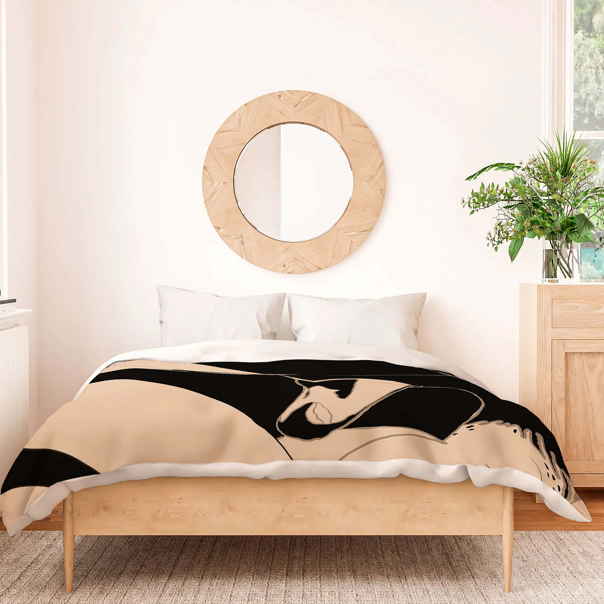 ThingDesign Two Swans I Duvet Cover - Image 14