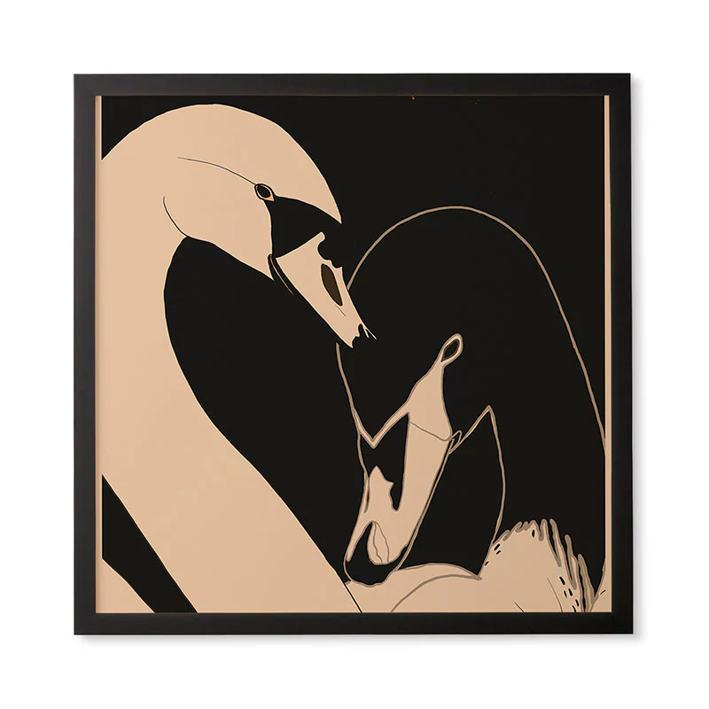 ThingDesign Two Swans I Framed Wall Art - Image 11
