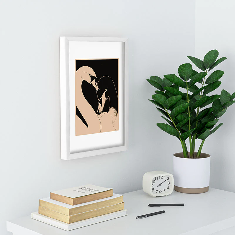 ThingDesign Two Swans I Recessed Framing Rectangle - Image 12