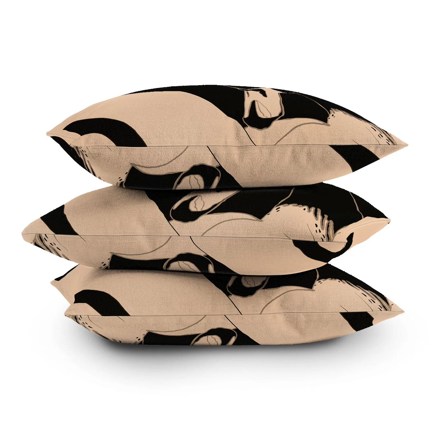 ThingDesign Two Swans I Throw Pillow - Image 4