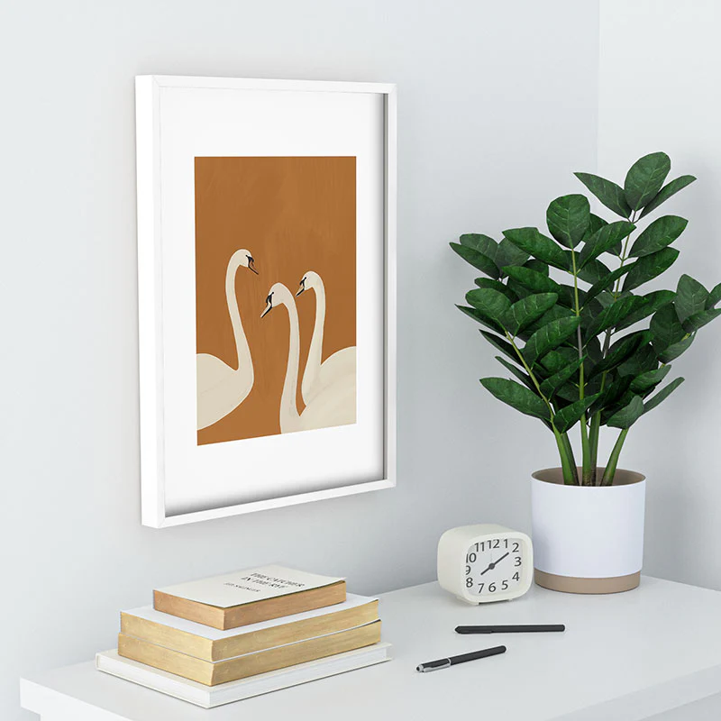ThingDesign White Swans 2 Recessed Framing Rectangle - Image 20