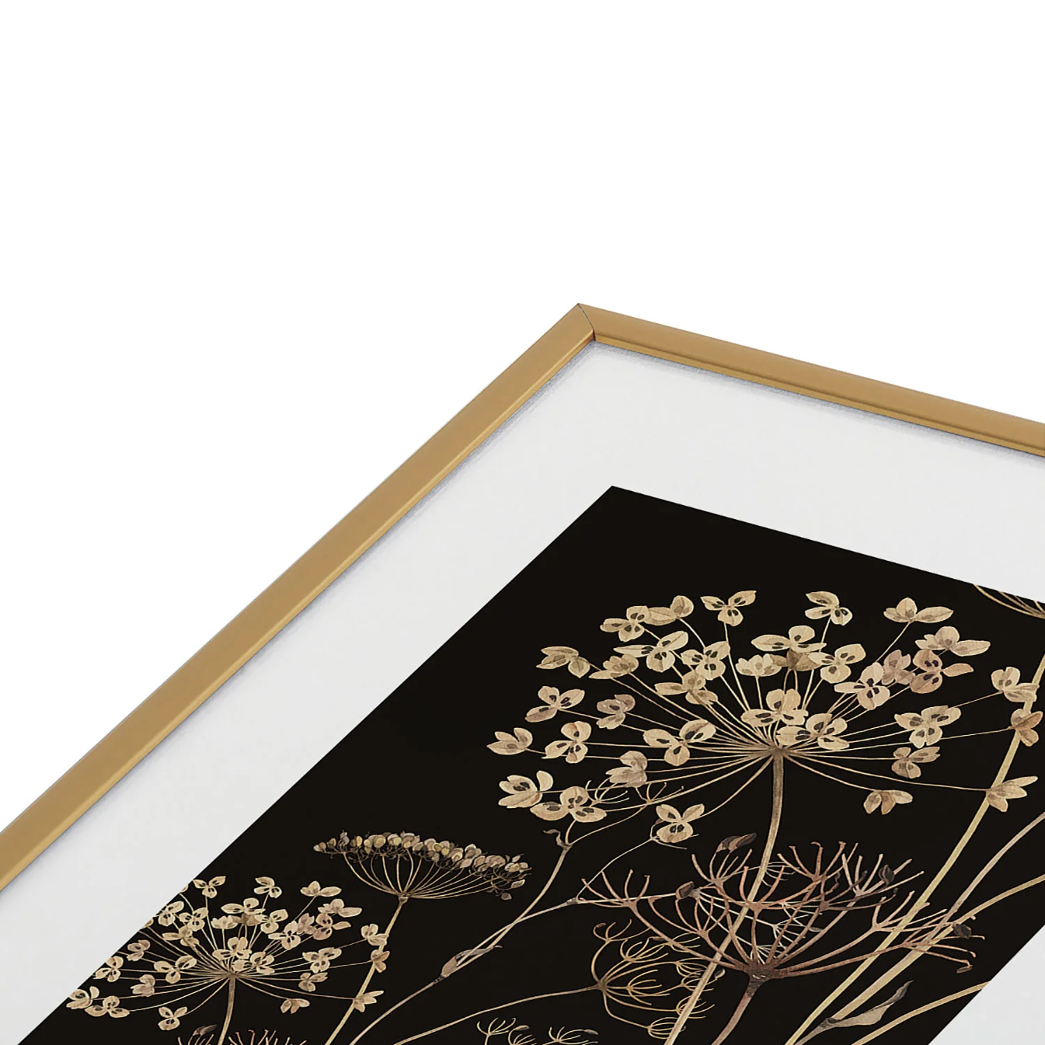 ThingDesign Wildflowers 10 Metal Framed Art Print - Image 3