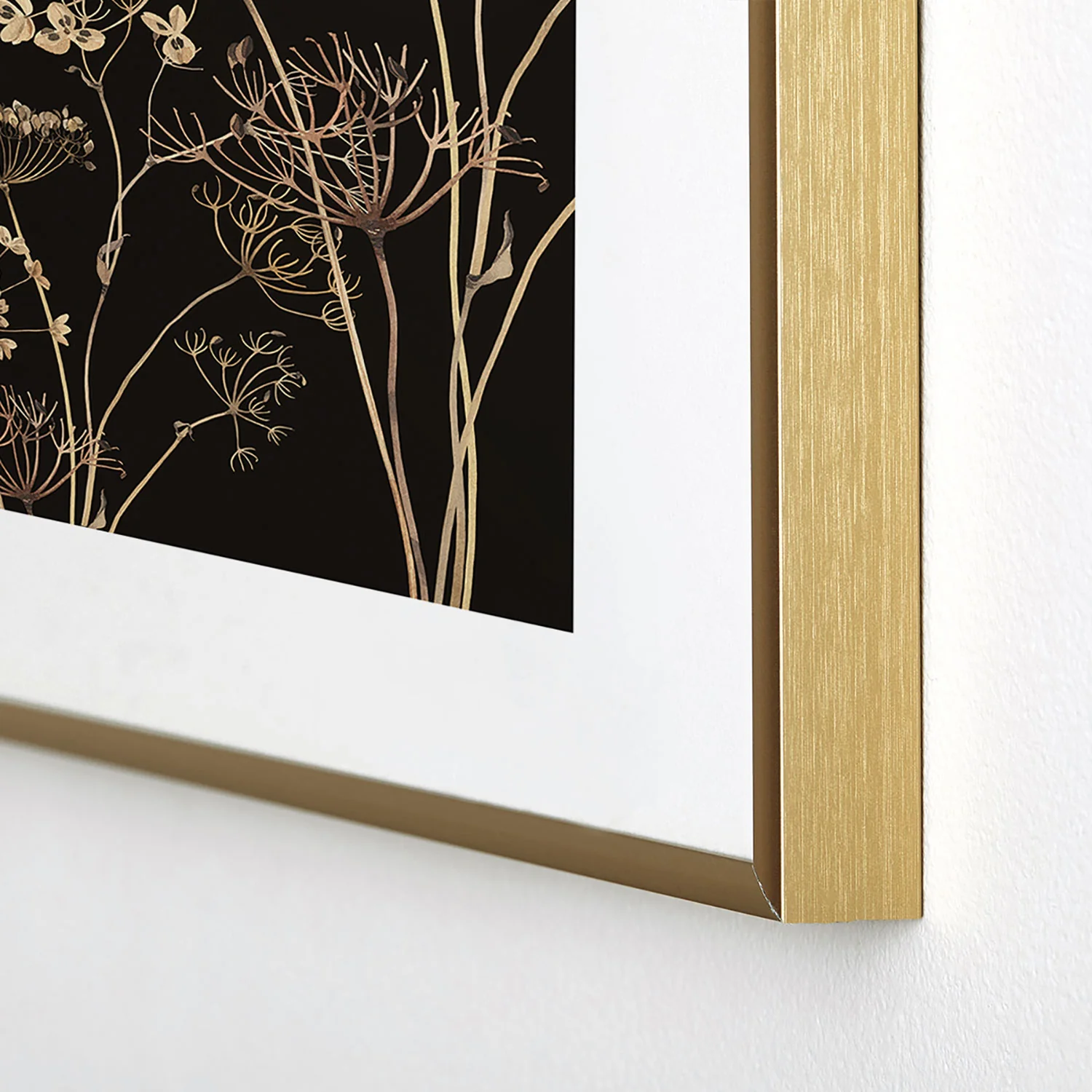 ThingDesign Wildflowers 10 Metal Framed Art Print - Image 4