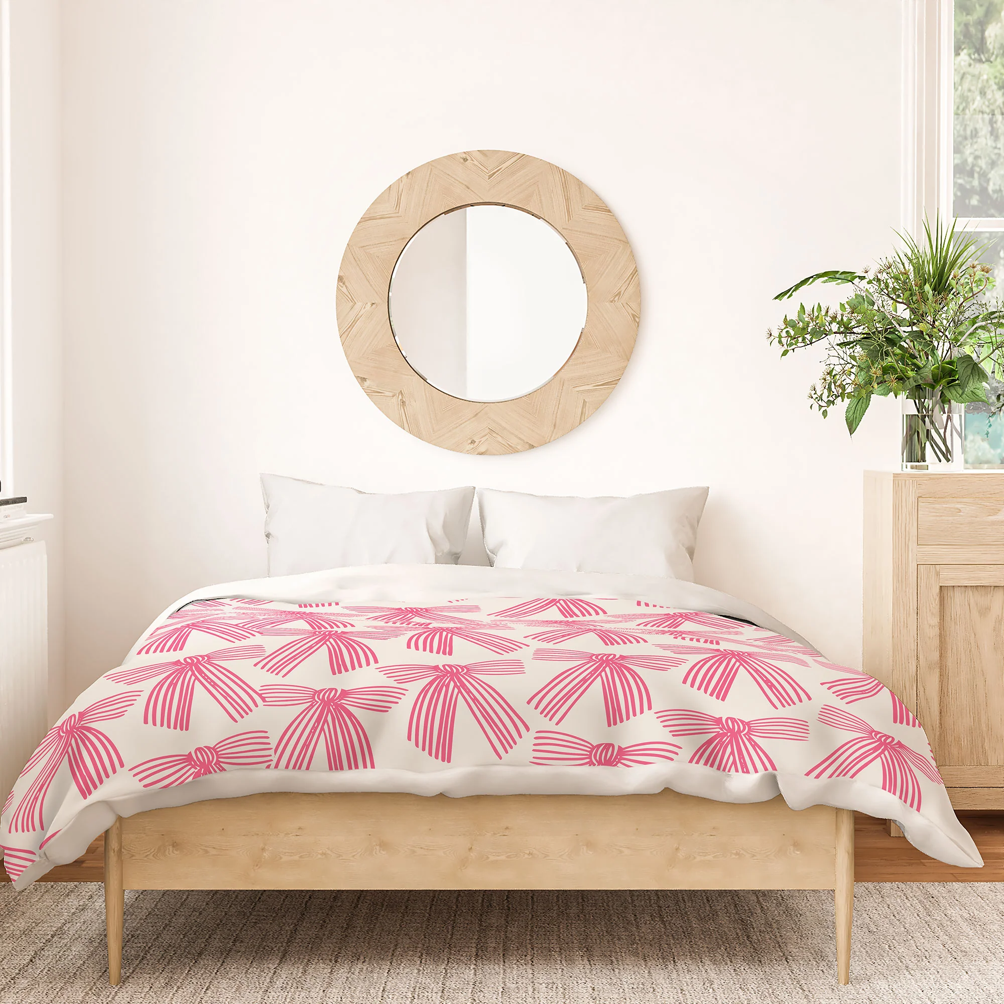 ThirtyOne Illustrations baubles bows bn artboard 5 Duvet Cover - Image 14