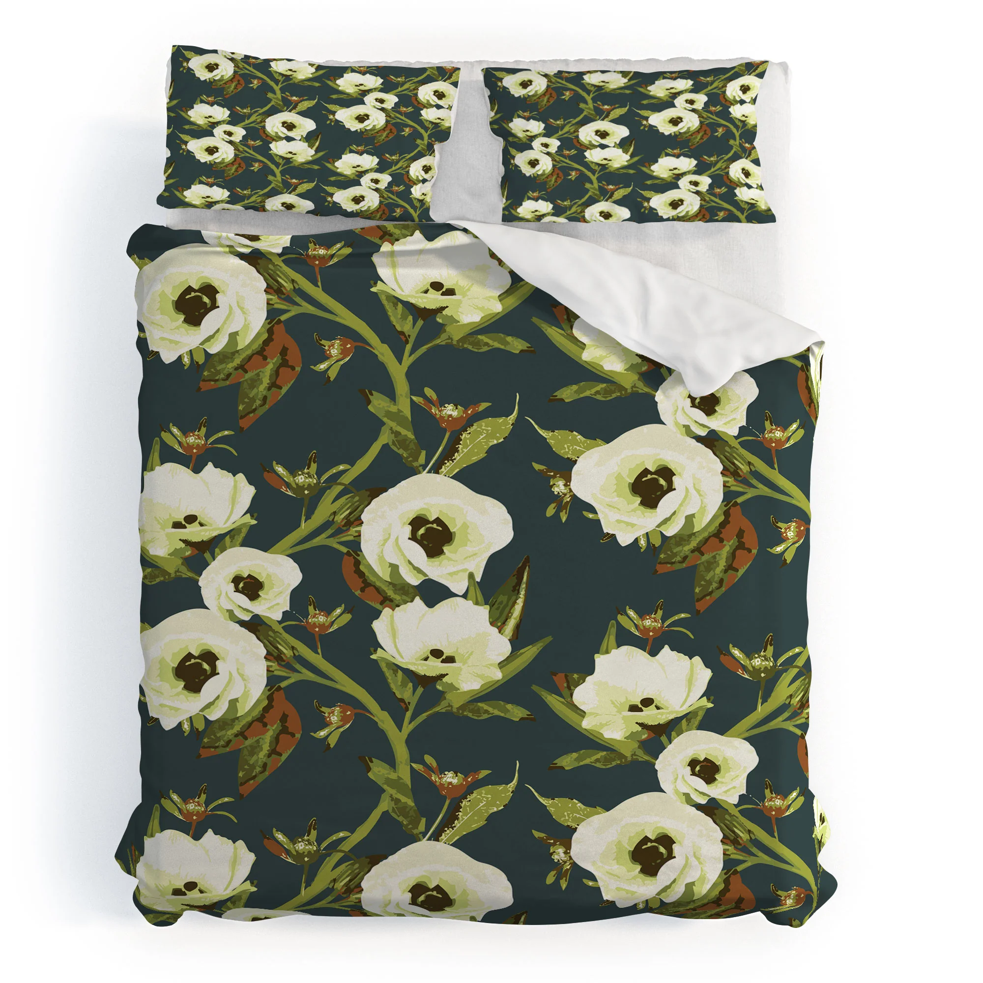 ThirtyOne Illustrations Heirloom Bloom Duvet Cover - Image 37