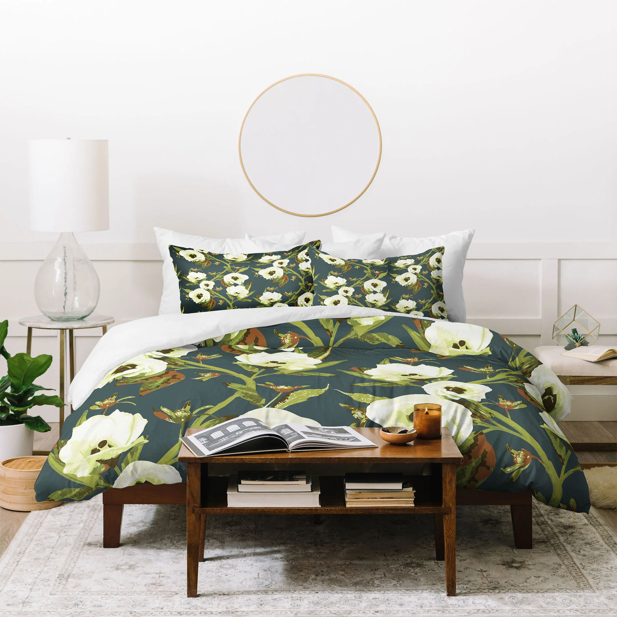 ThirtyOne Illustrations Heirloom Bloom Duvet Cover - Image 40