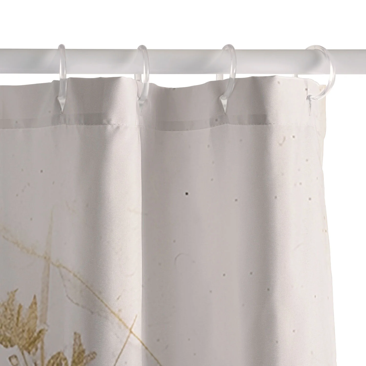 trajeado14 Fox Sleeping Vintage Illustration Shower Curtain - Image 5
