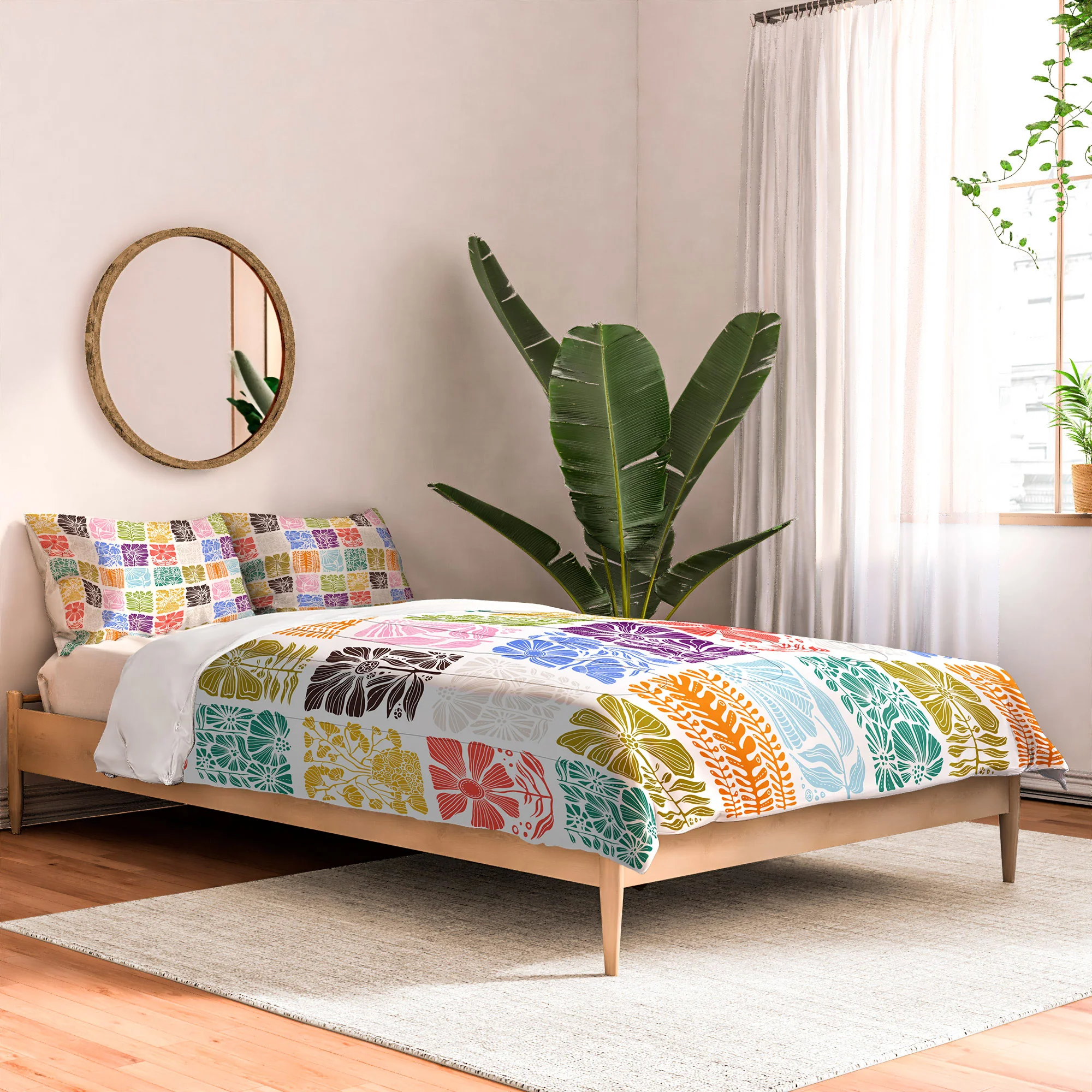 Valentina Ramos Bloom Blocks Comforter - Image 2