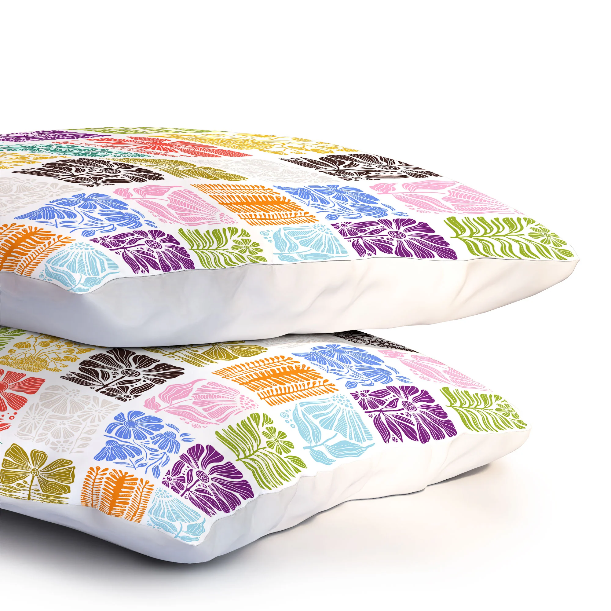 Valentina Ramos Bloom Blocks Pillow Shams - Image 3