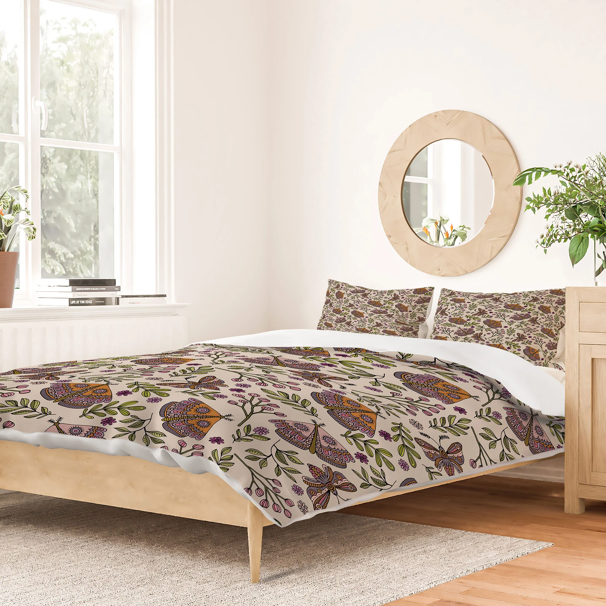 Valentina Ramos Garden Flutter Duvet Cover - Image 58