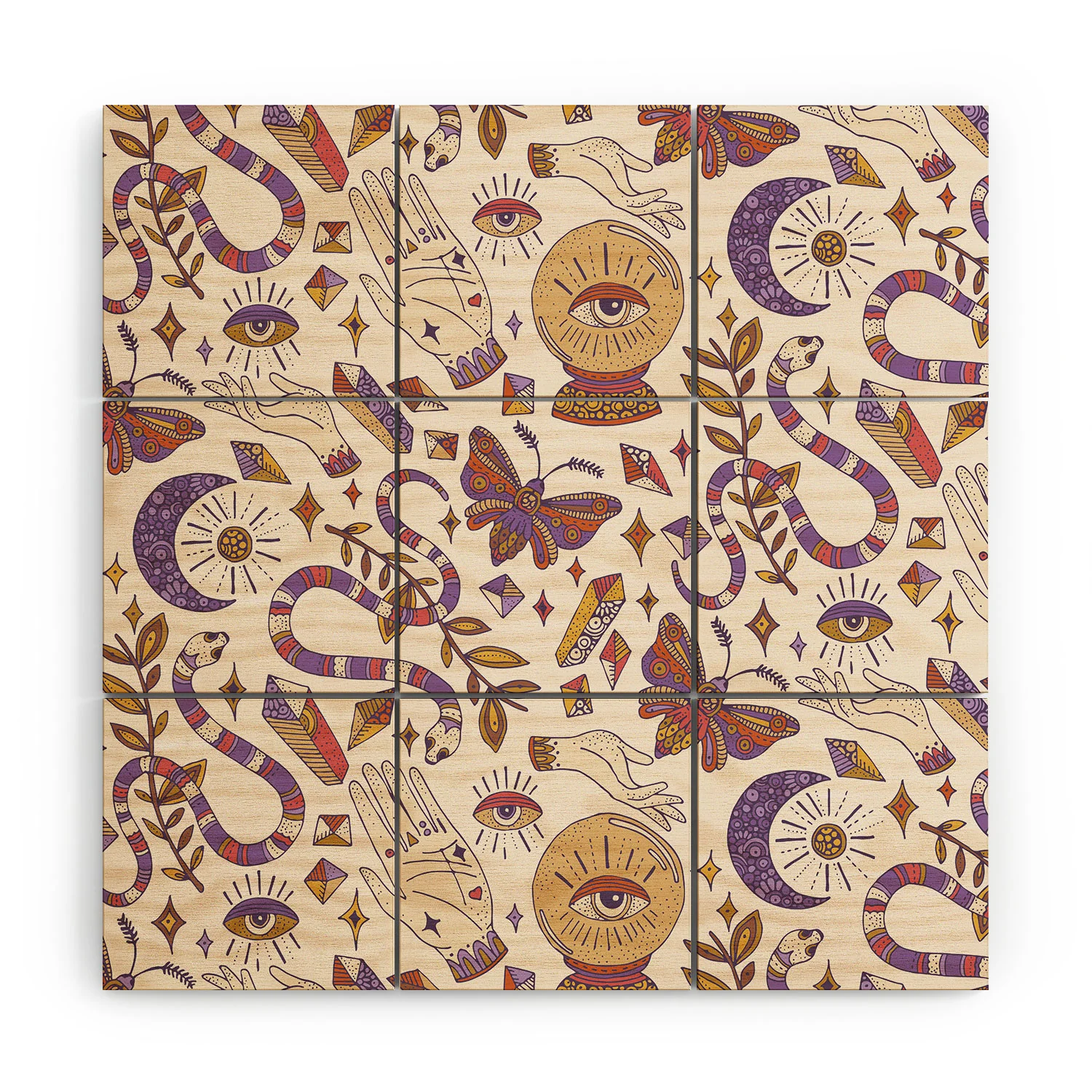 Valentina Ramos Mystic Magic Wood Wall Mural