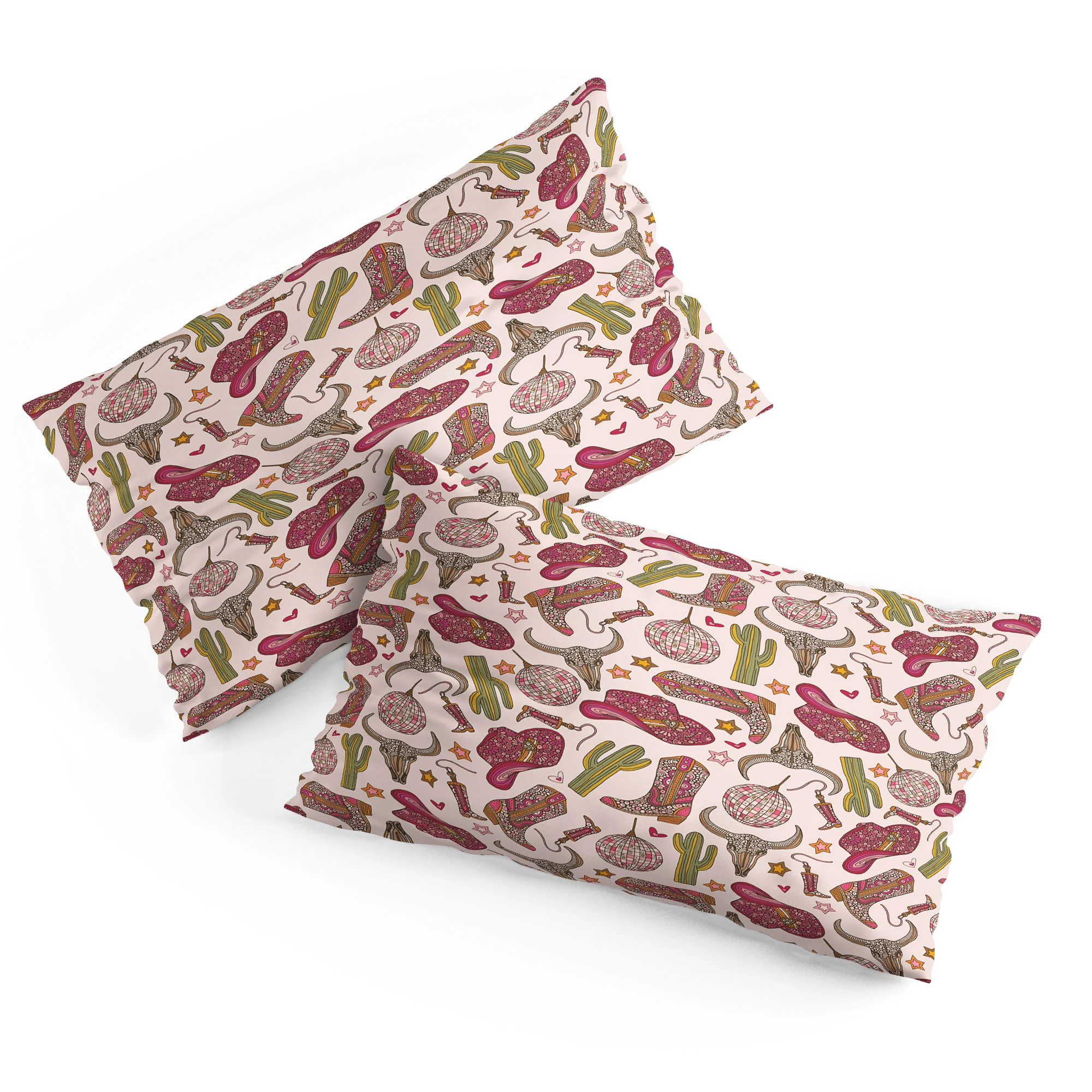 Valentina Ramos Western Disco Dreams Pillow Shams - Image 4