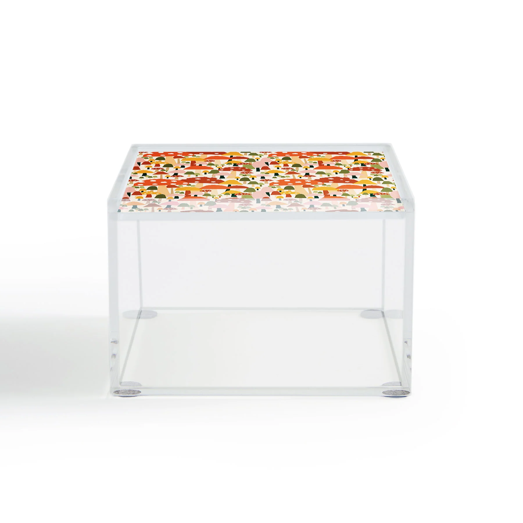 Valeria Frustaci autumnal mushrooms Acrylic Box - Image 3