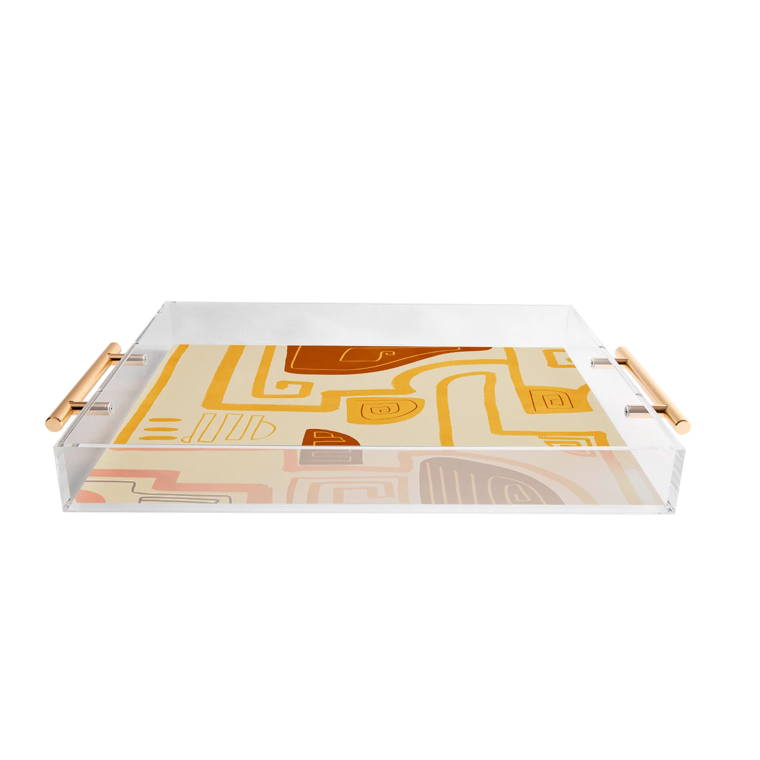 Viviana Gonzalez Abstract Modern Expression Acrylic Tray - Image 4