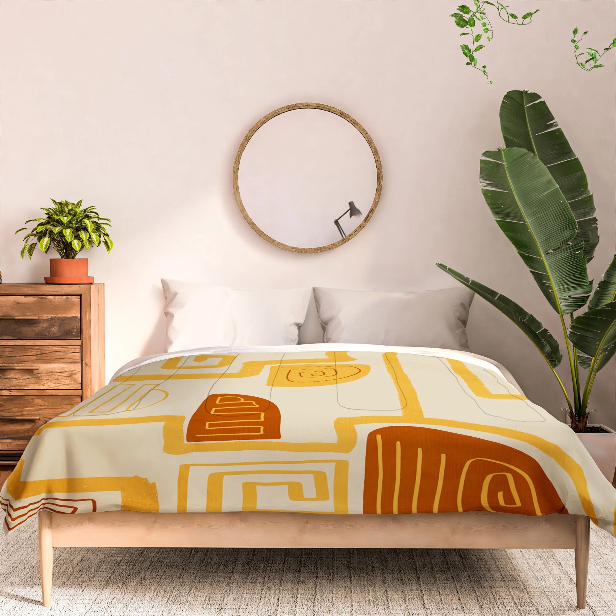 Viviana Gonzalez Abstract Modern Expression Comforter - Image 15