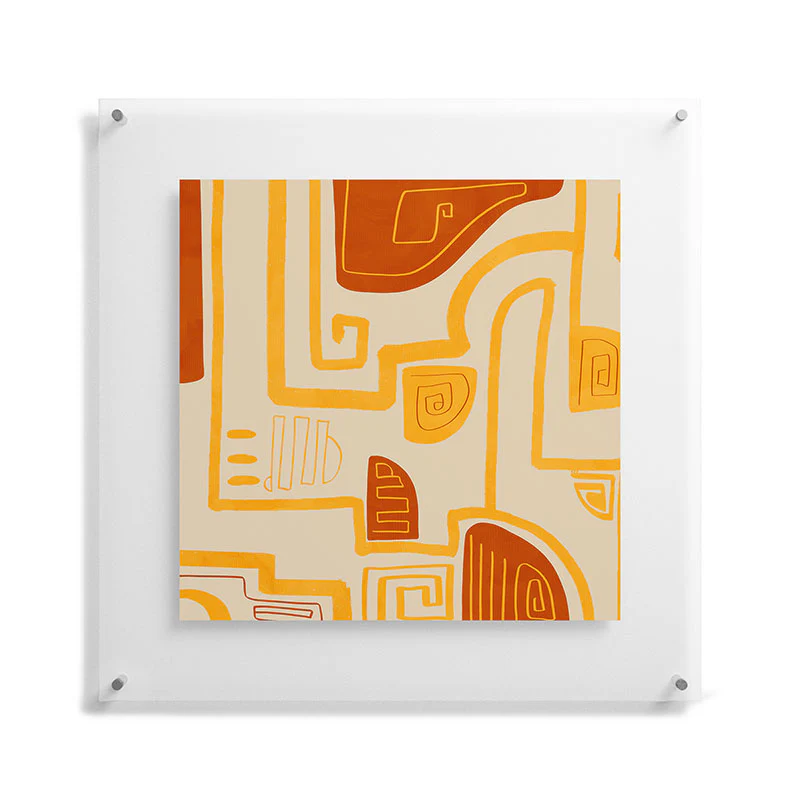 Viviana Gonzalez Abstract Modern Expression Floating Acrylic Print - Image 39