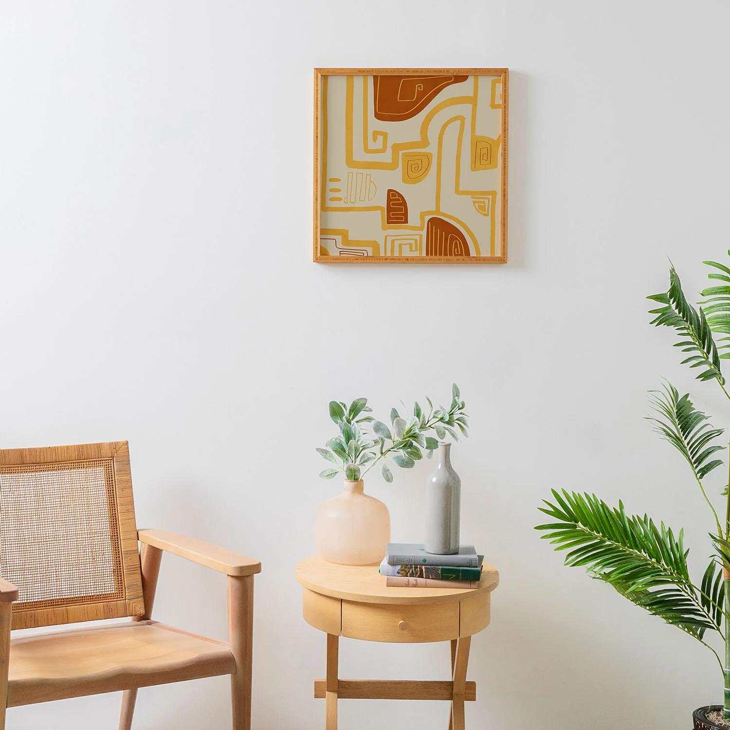 Viviana Gonzalez Abstract Modern Expression Framed Wall Art - Image 4