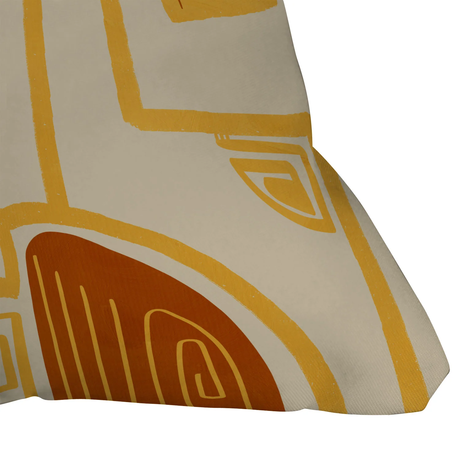 Viviana Gonzalez Abstract Modern Expression Outdoor Throw Pillow - Image 11