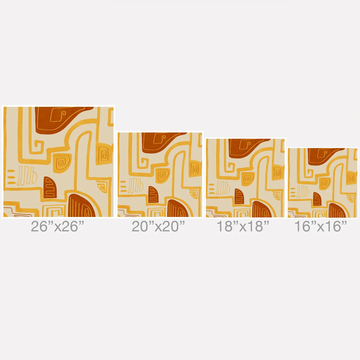 Viviana Gonzalez Abstract Modern Expression Outdoor Throw Pillow - Image 17
