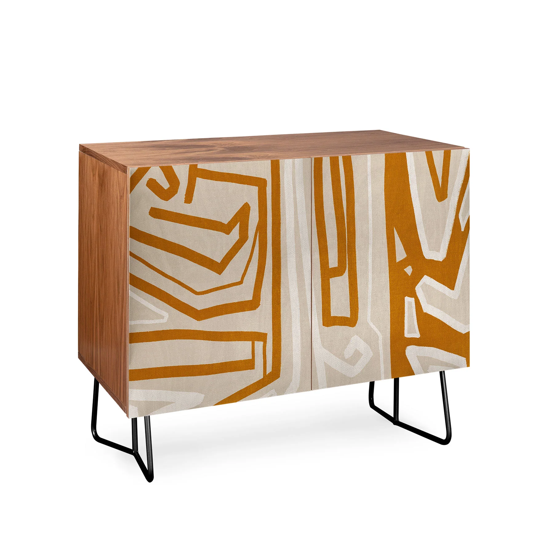 Viviana Gonzalez Modern LineArt 01 Credenza - Image 5