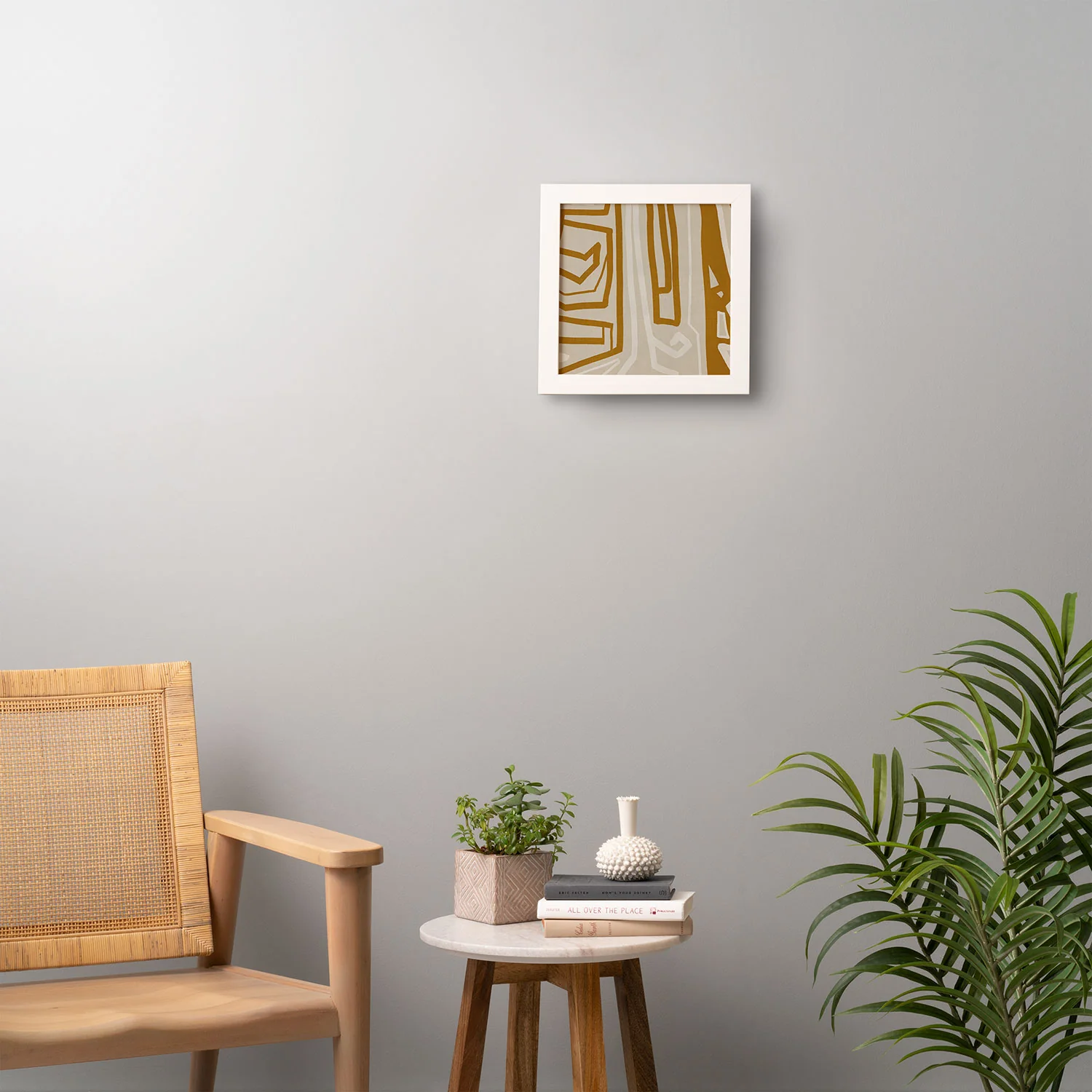 Viviana Gonzalez Modern LineArt 01 Framed Wall Art - Image 14