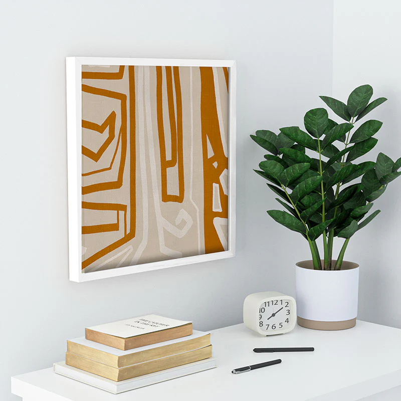 Viviana Gonzalez Modern LineArt 01 Recessed Framing Square - Image 12