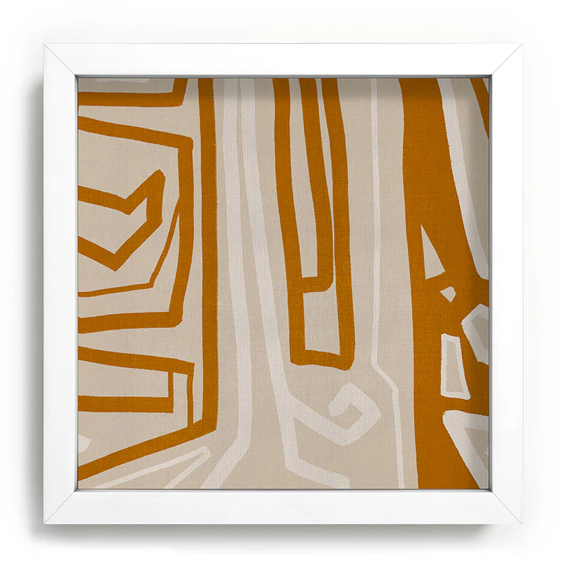 Viviana Gonzalez Modern LineArt 01 Recessed Framing Square - Image 3