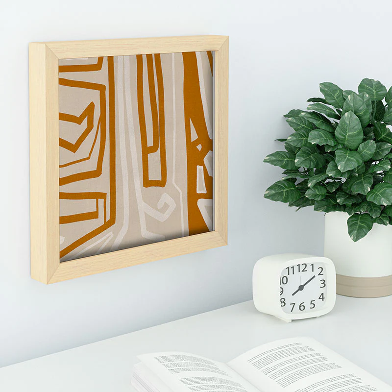 Viviana Gonzalez Modern LineArt 01 Recessed Framing Square - Image 6