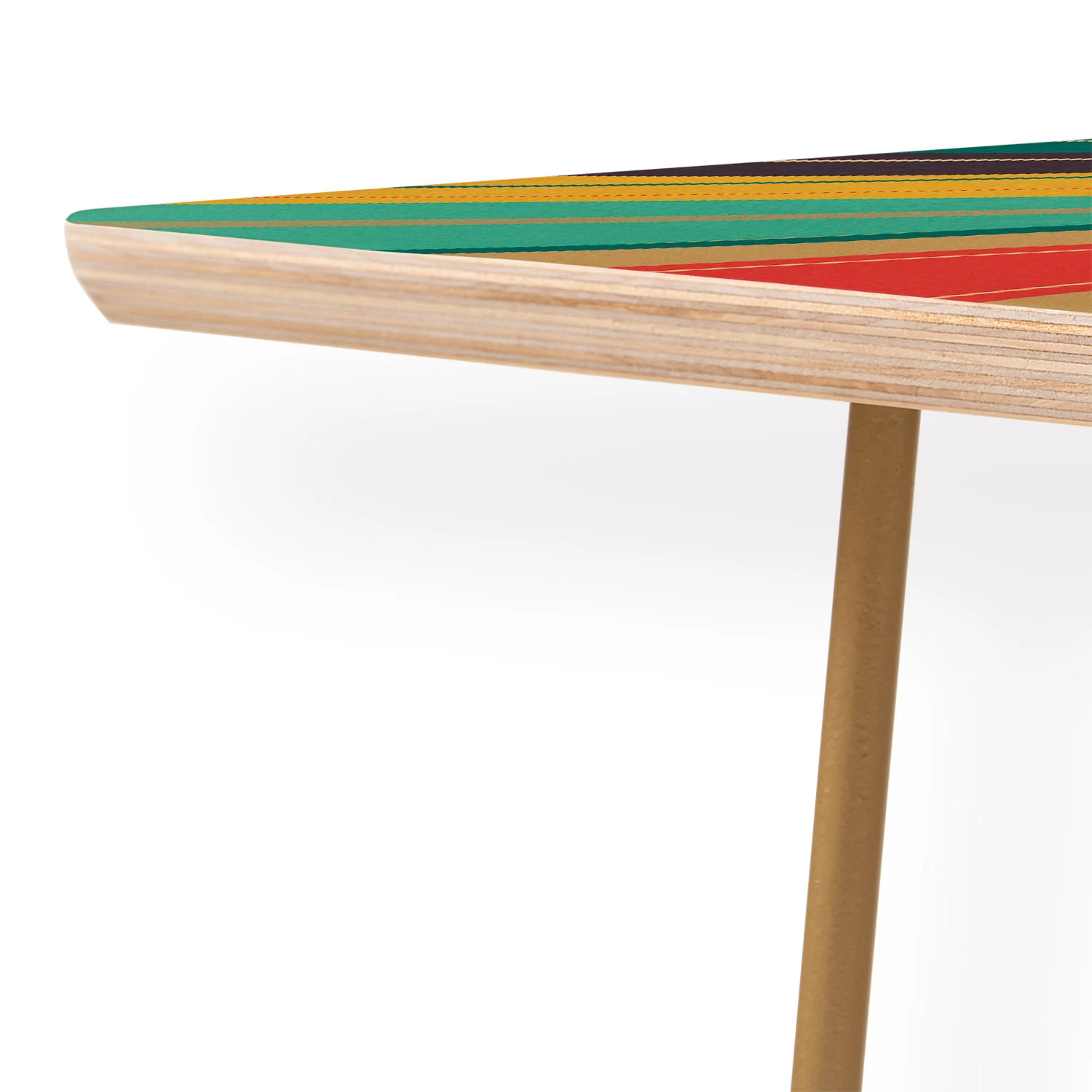 Viviana Gonzalez Psychedelic colorful love Coffee Table - Image 5