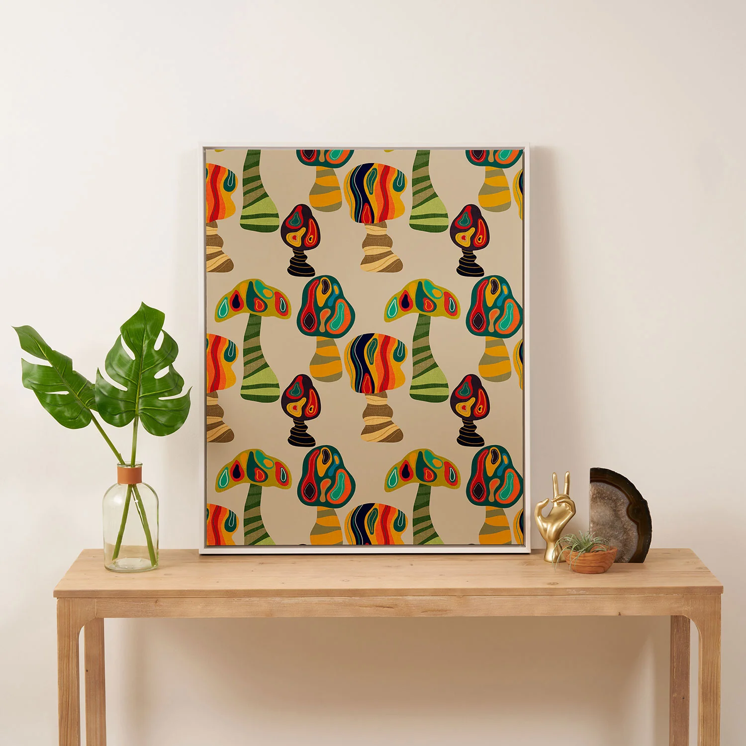 Viviana Gonzalez Psychedelic trees Art Canvas - Image 21