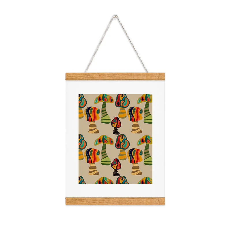 Viviana Gonzalez Psychedelic trees Art Print - Image 28