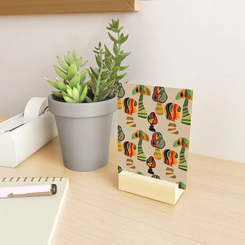 Viviana Gonzalez Psychedelic trees Mini Art Print - Image 3