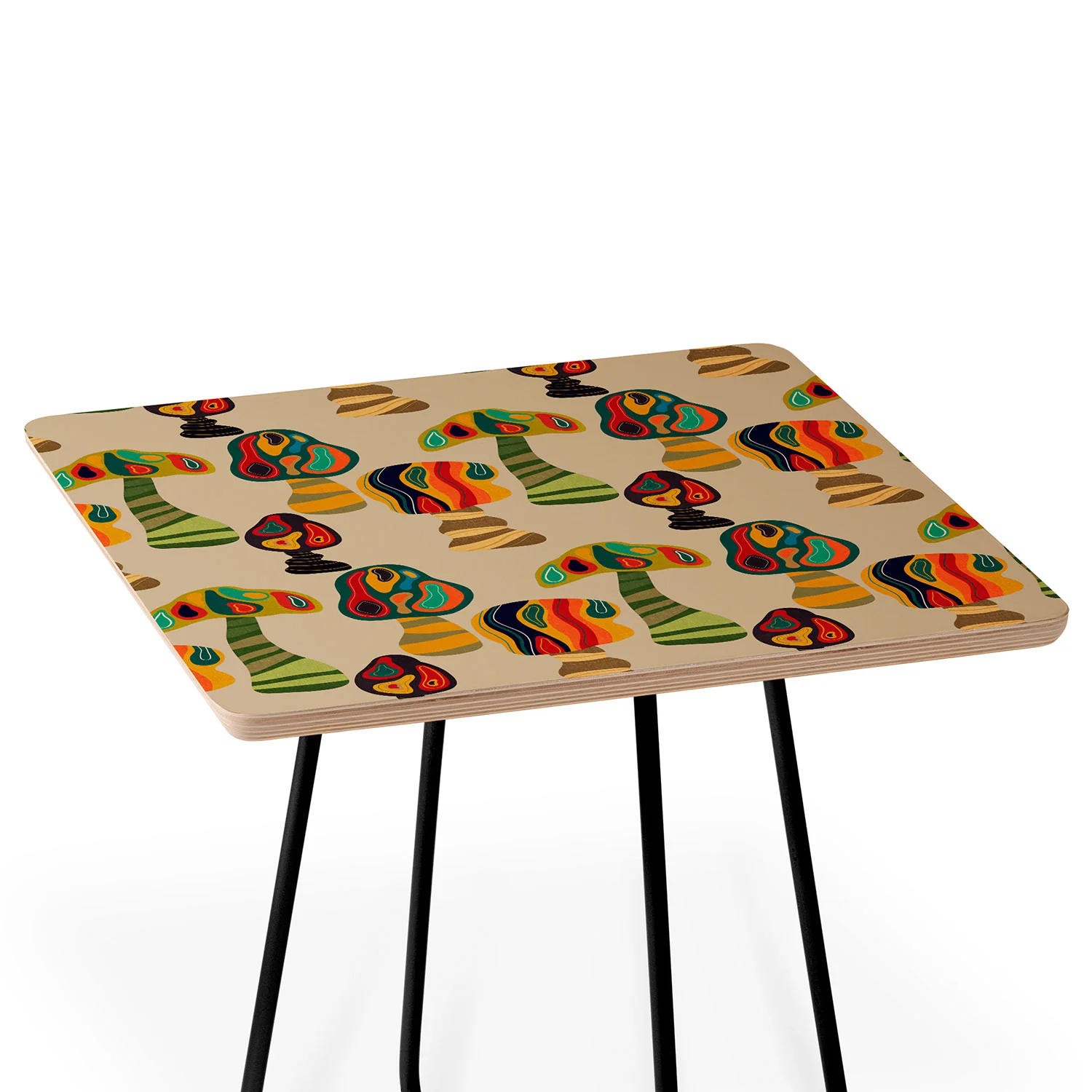 Viviana Gonzalez Psychedelic trees Side Table - Image 4